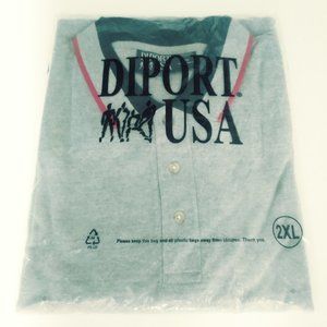 DIPORT USA MEN'S POLO, NWT